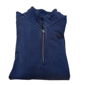 Goodfellow & Co Large Men’s Blue Quarter Zip Pullover Sweatshirt